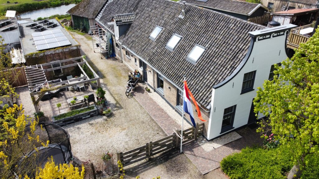boerderij goudsevaart gouda van boven